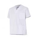 CAMISOLA VLL MANGA CORTA PICO BLANCA T-2