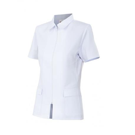 CHAQUETA VLL CREMALL M/CORTA CABALL. BLANCA T-2