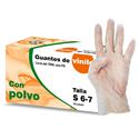 GUANTE 4G VINILO CON POLVO T-XG