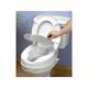 Alza de WC de 10 cm con tapa